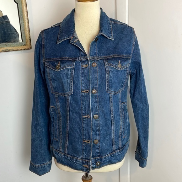12 Thompson Denim Jacket S - Picture 1 of 9